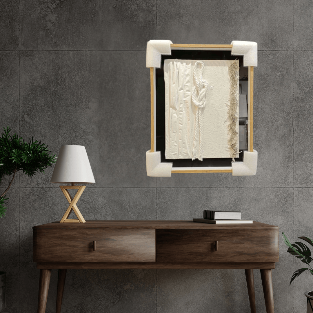 Artistic Wooden Frame Wall Painting Style 11
